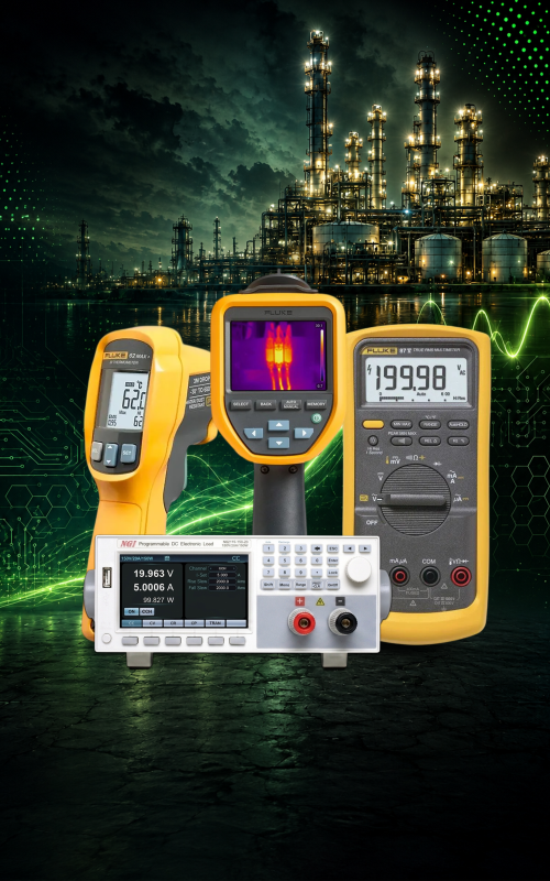 Professional Test and Measurement equipment for industrial applications in Pakistan